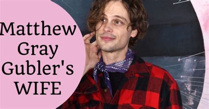 Unraveling the Mystery of Matthew Gray Gubler's Partner